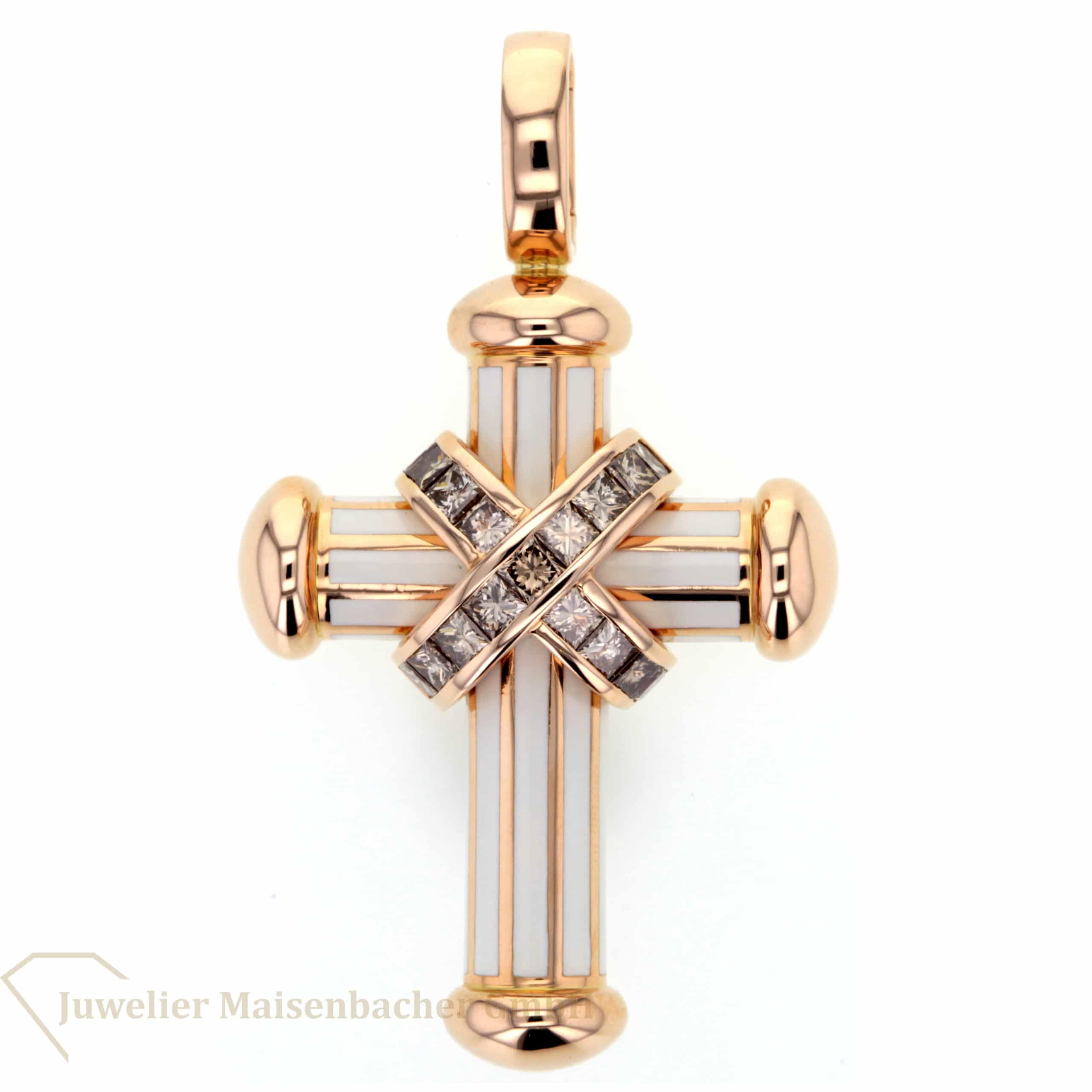 Schmuckankauf Maisenbacher - Leo Wittwer Kreuz-Anhänger